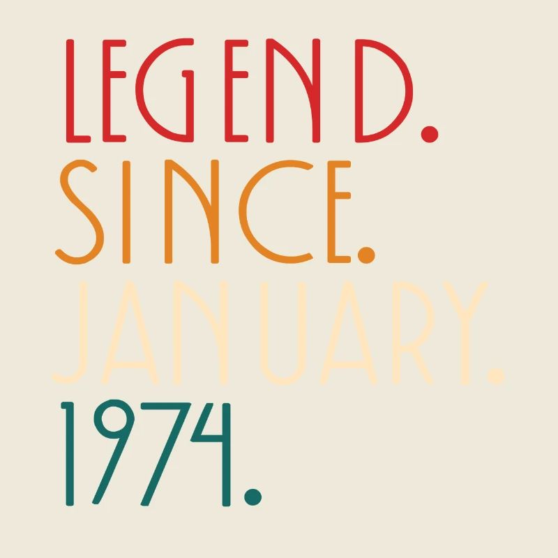 Legend since January 1974 - Minimalist