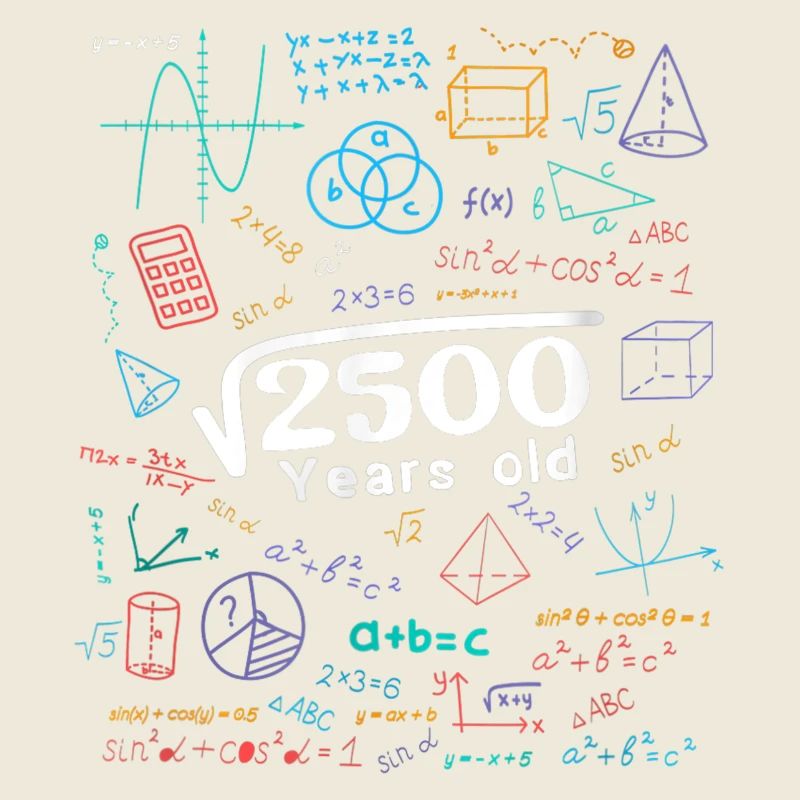 2500 ans de gribouillages mathématiques