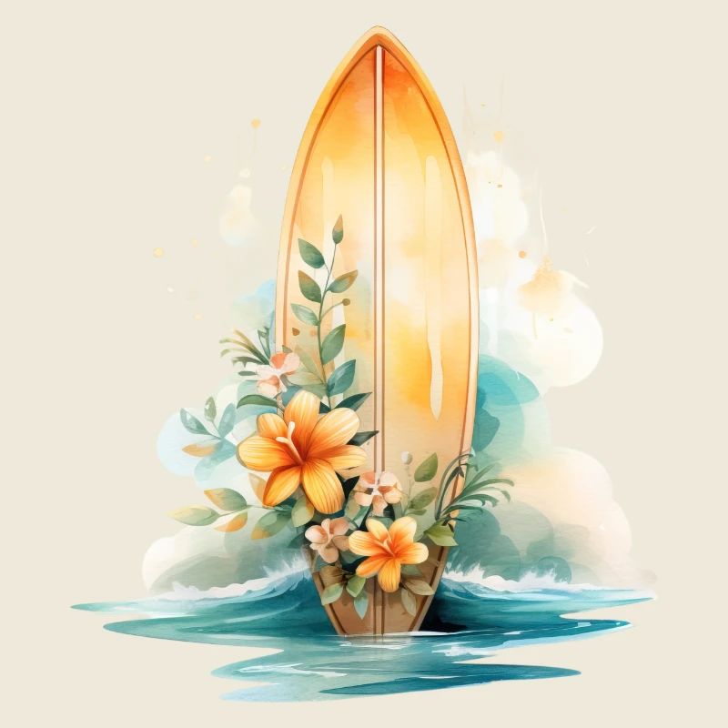 SURFBOARD IN BLOOM