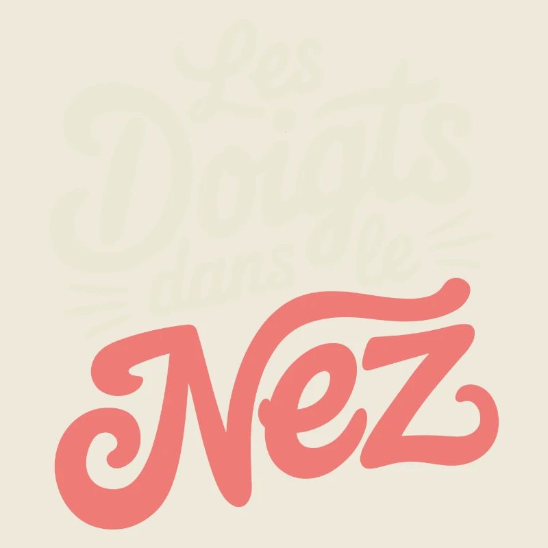 Les doigts dans le nez