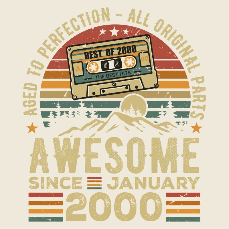 Anniversaire Janvier 2000 | Cadeau Janvier 2000