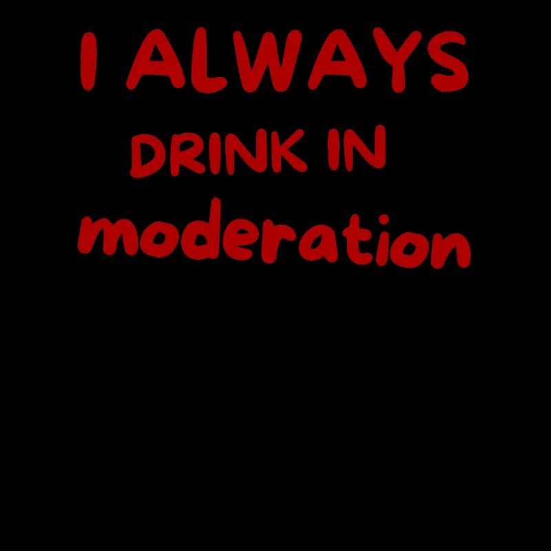 My gift to myself: moderation