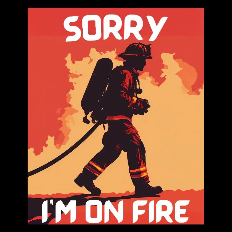 Ich bin Feuerwehrmann, ich bin damit beschäftigt, Leben zu retten - Geschenk