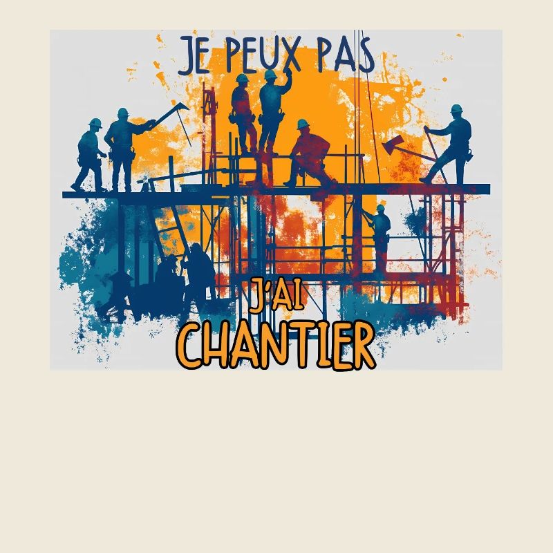 Workers' worksite Laughter guaranteed