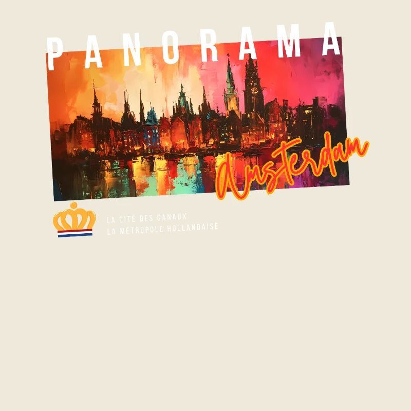 Panorama Amsterdam ville