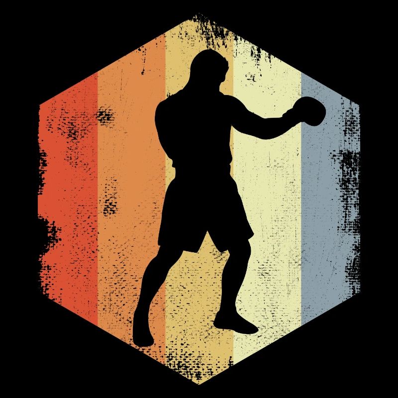 Vintage Boxer Drawing