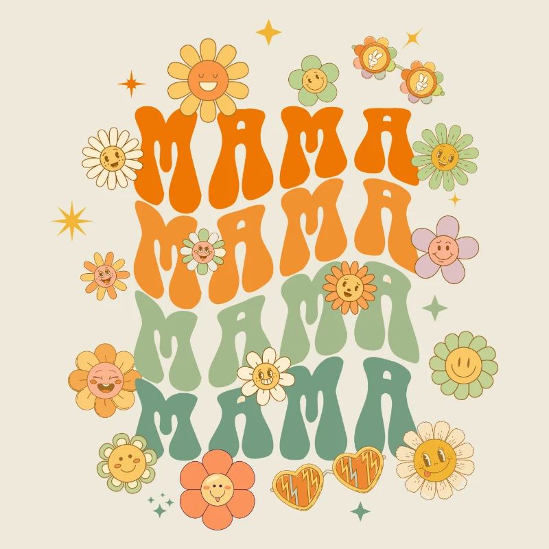 Mama Groovy - coloré et joyeux