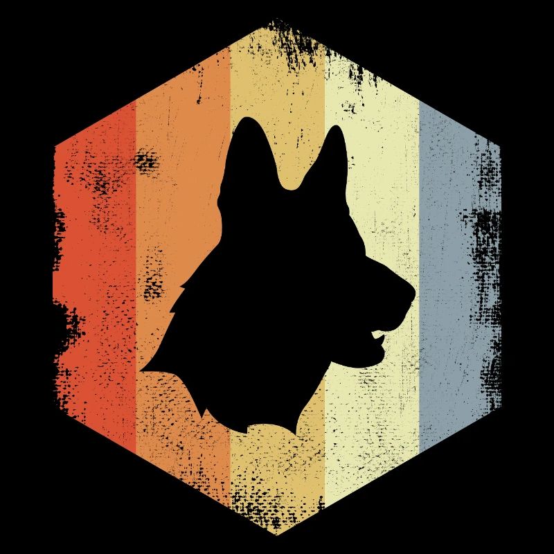 Vintage Deutscher Schäferhund