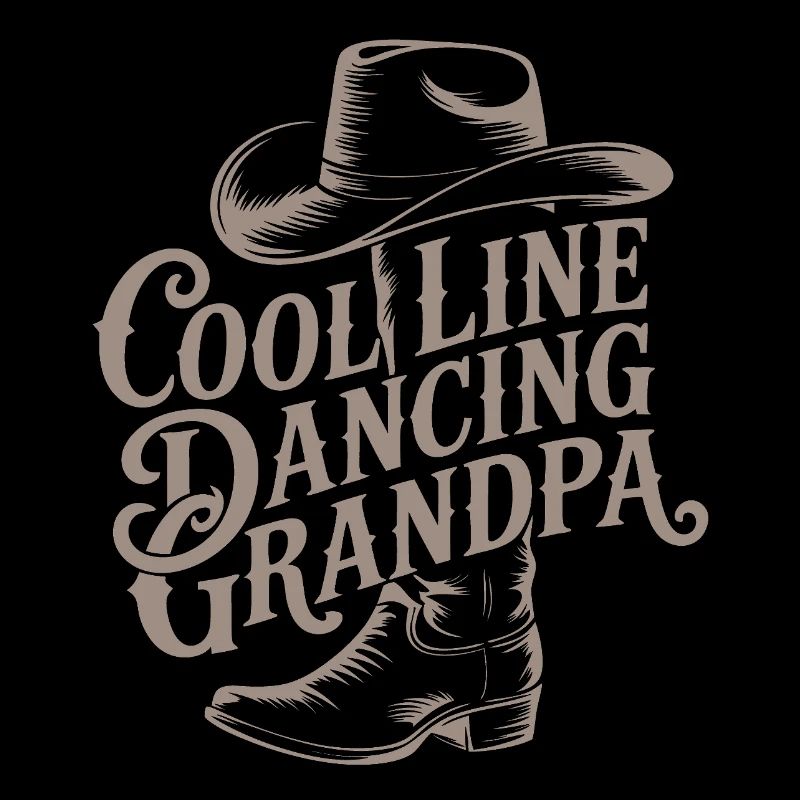 Cooler Cowboy Line Dance Opa Spruch