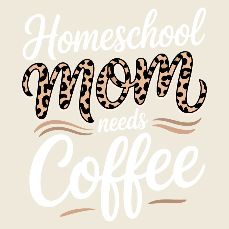 Homeschool-Mutter liebt Kaffee