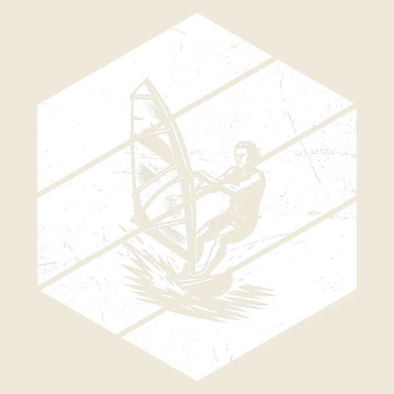 Klare Windsurfing Botschaft