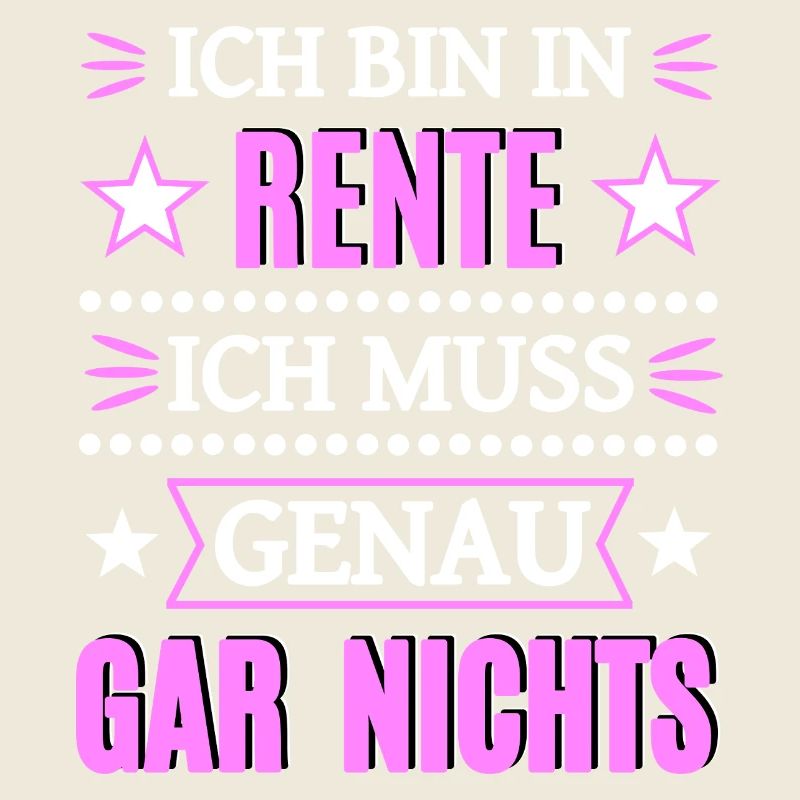Endlich in Rente
