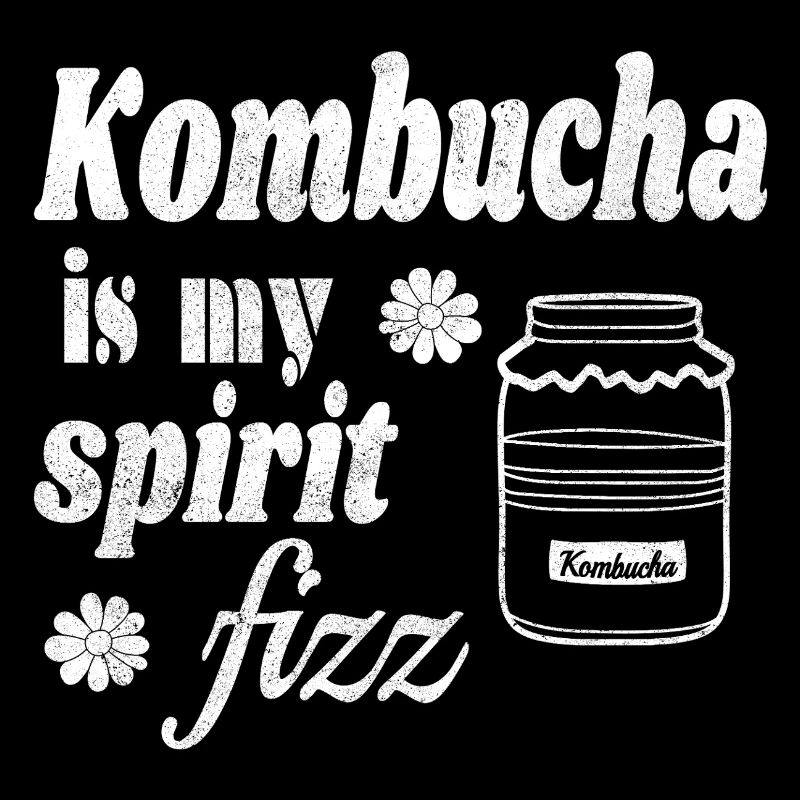 Le kombucha est mon pétillant - blanc