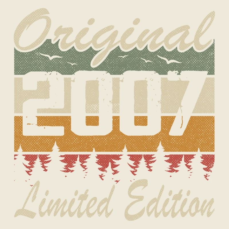 Vintage Geburtstag Original Geschenkidee 2007