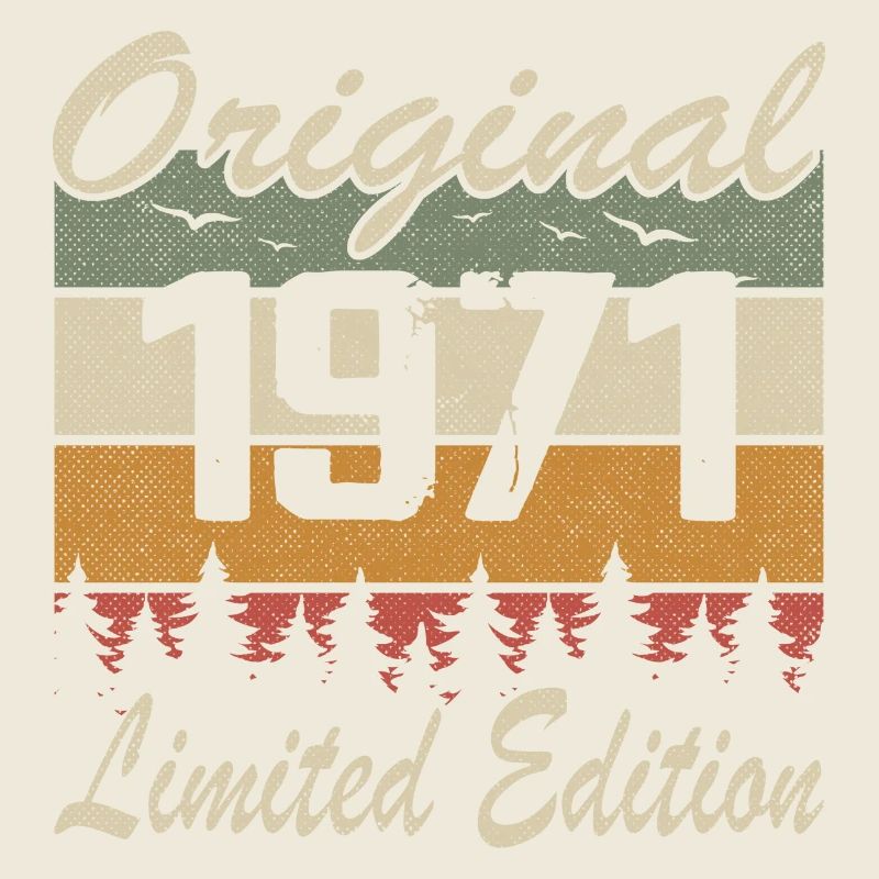 Vintage Anniversaire Idée Cadeau Original 1971