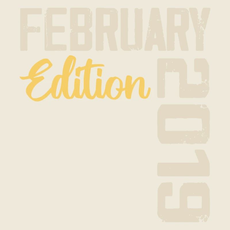 February 2019 Birthday February 2019 Retro