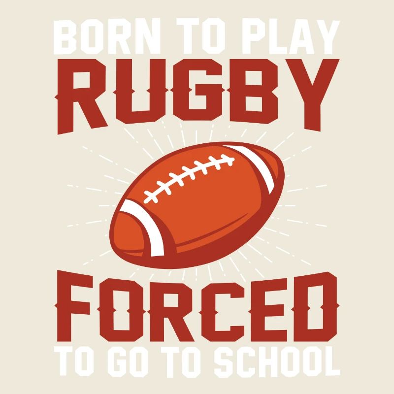 né pour jouer au rugby forcé d’aller à l’école