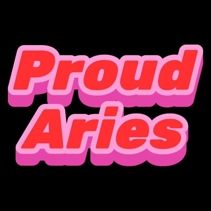 Proud Aries - stolzer Widder