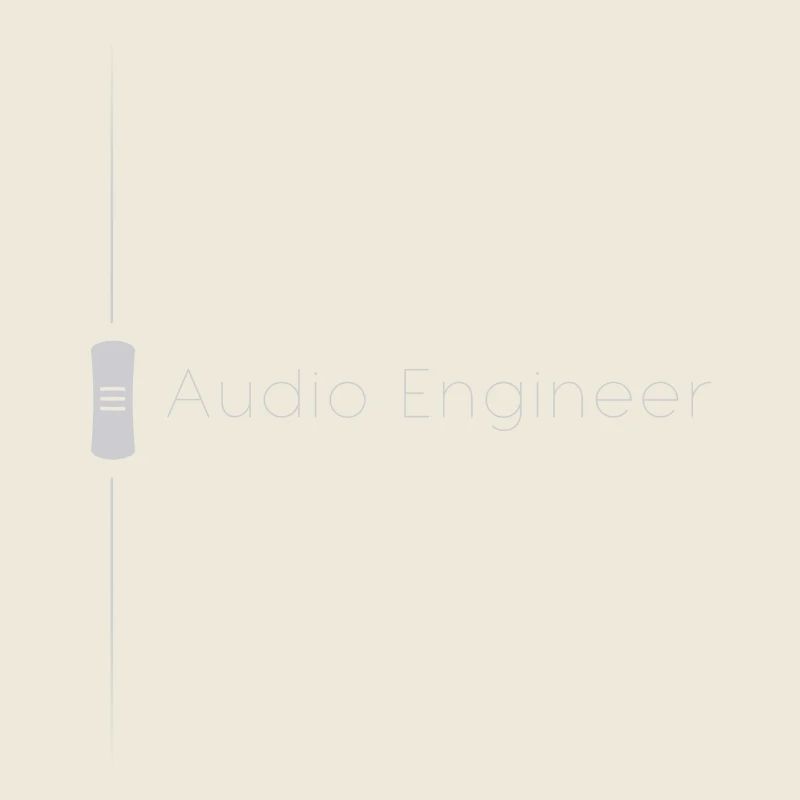 Audio Engineer Fader Grau