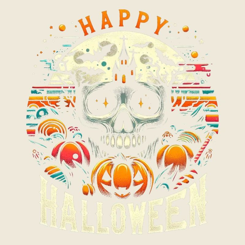 Halloween skull