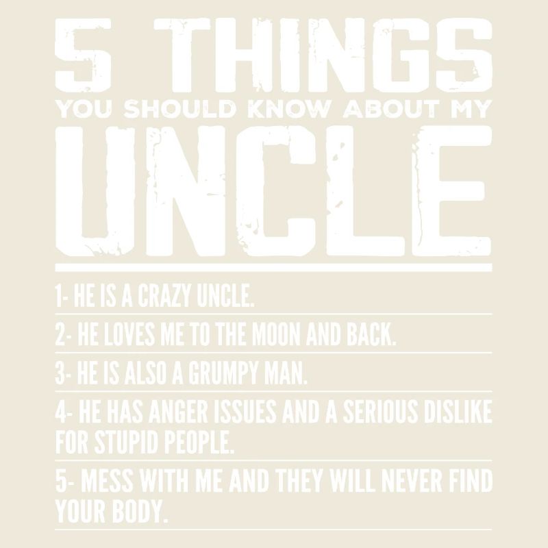 5 Dinge, die du über My Uncle Fun Uncle wissen solltest