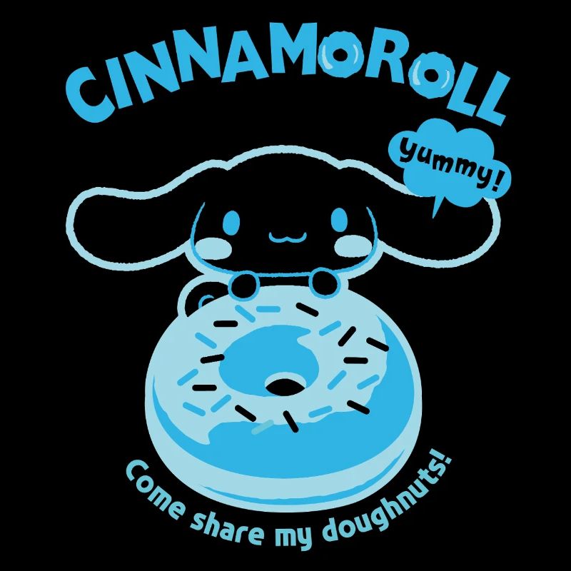 Cinnamoroll Come Share My Doughnuts!