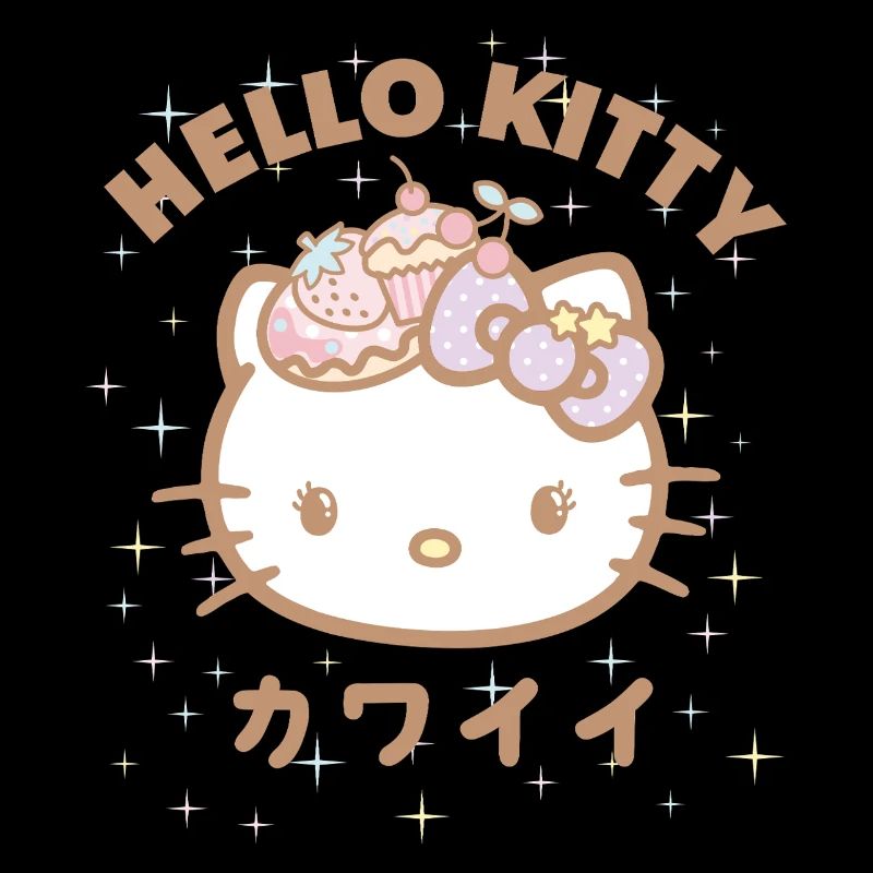 Hello Kitty Kawaii Styles With Stars