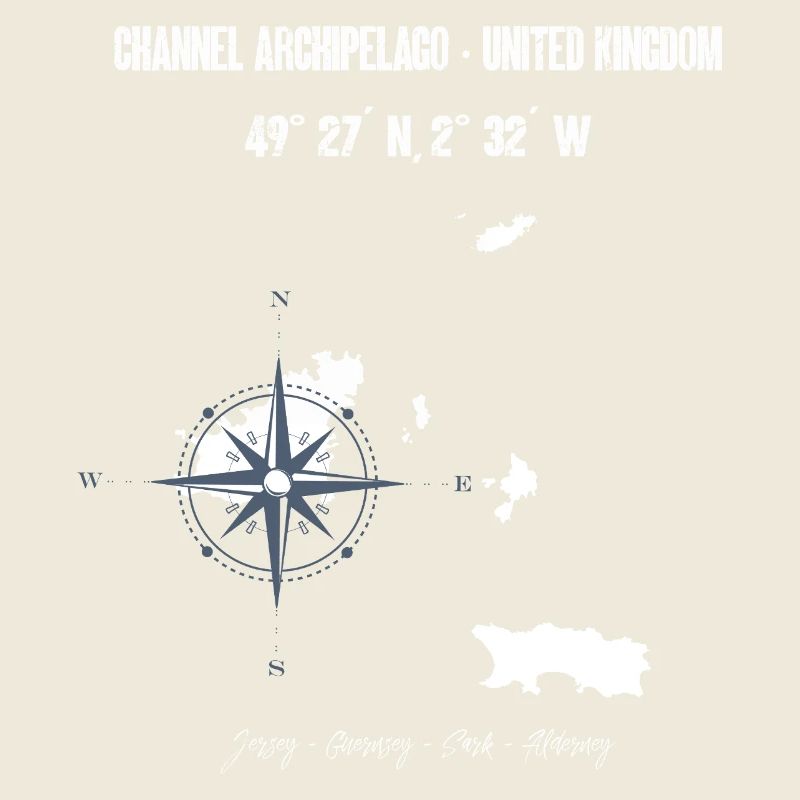 Channel Islands Map Design
