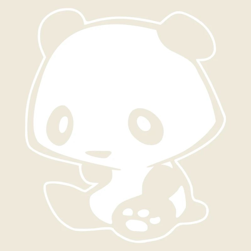 Kawaii Panda – Cute Manga Bear Bamboo