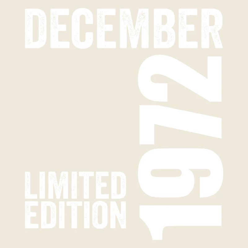 Retro Geburtstagsgeschenk - Dezember 1972