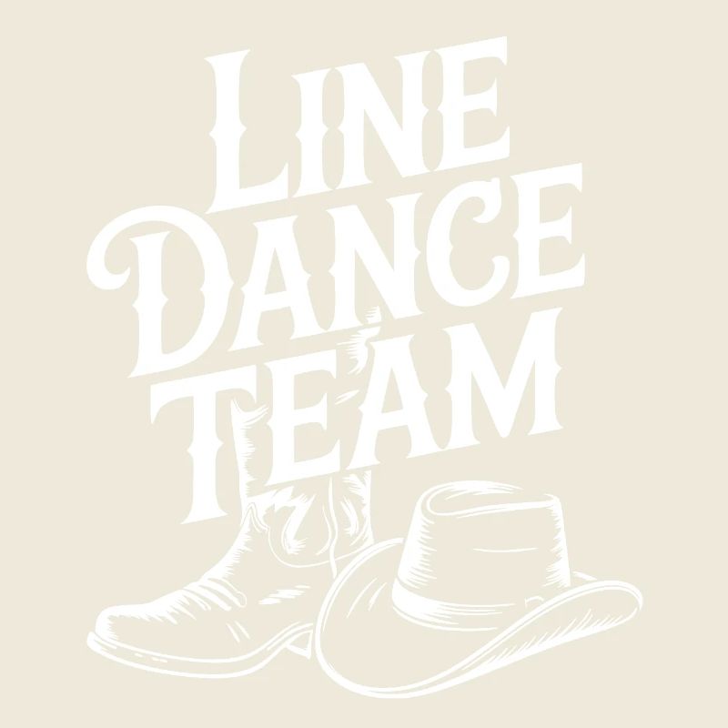 Line Dance Team Boots Hat