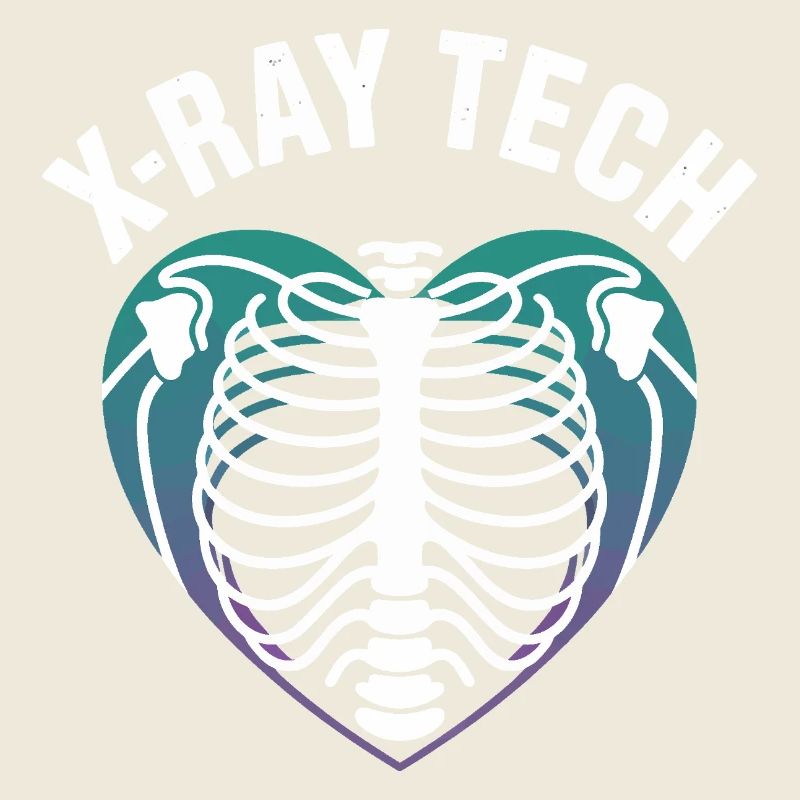 X-Ray Tech Cardiac X-Ray Print