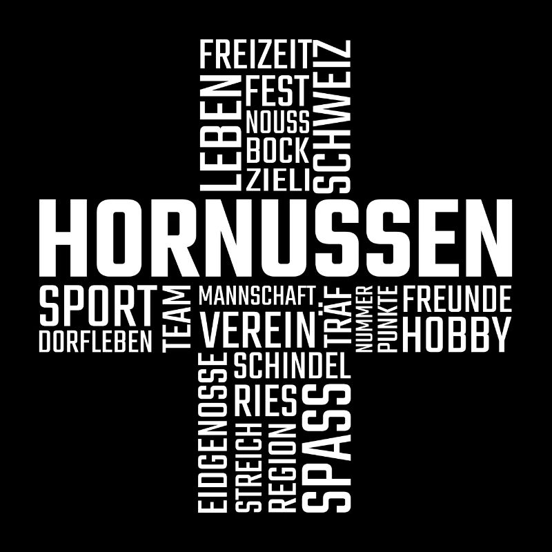 Hornussen Schweizerkreuz Word Cloud