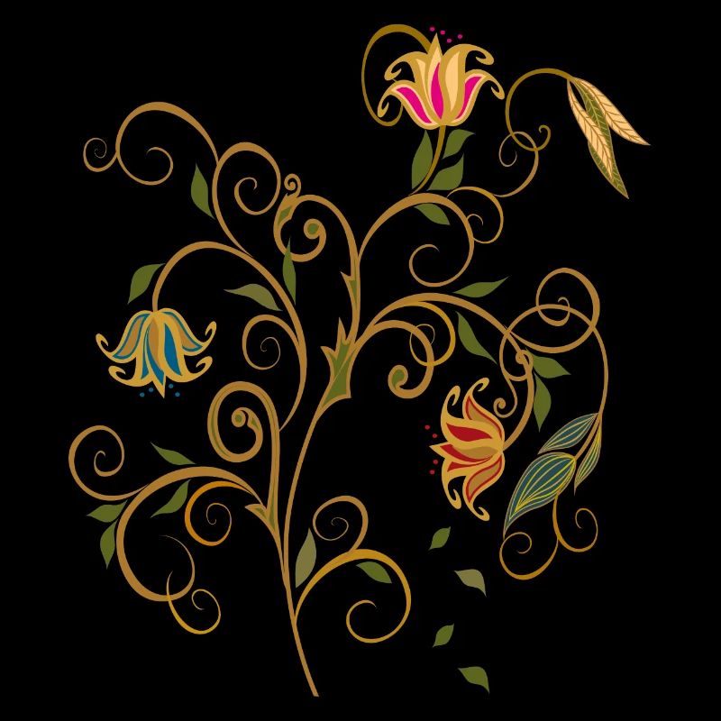 Flower tendril