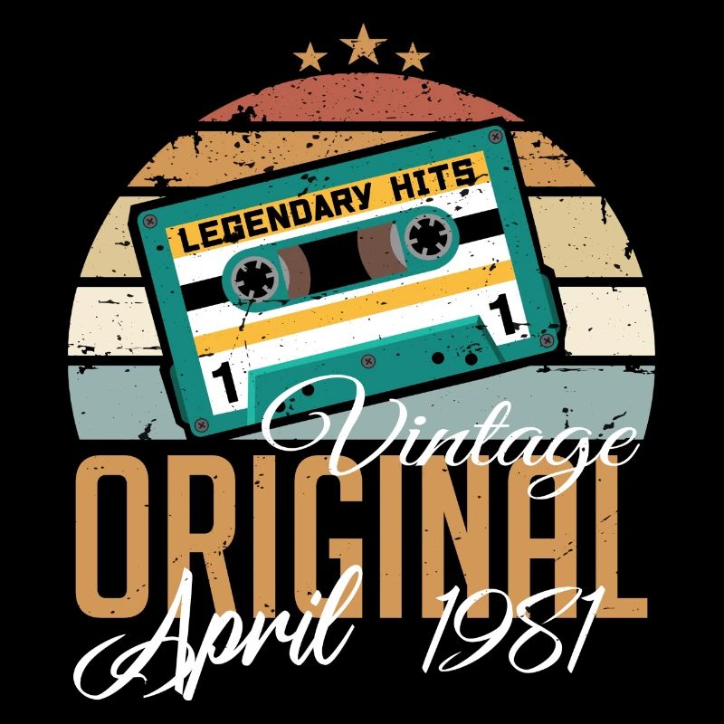 Les Legends sont nés en avril 1981 Cadeau