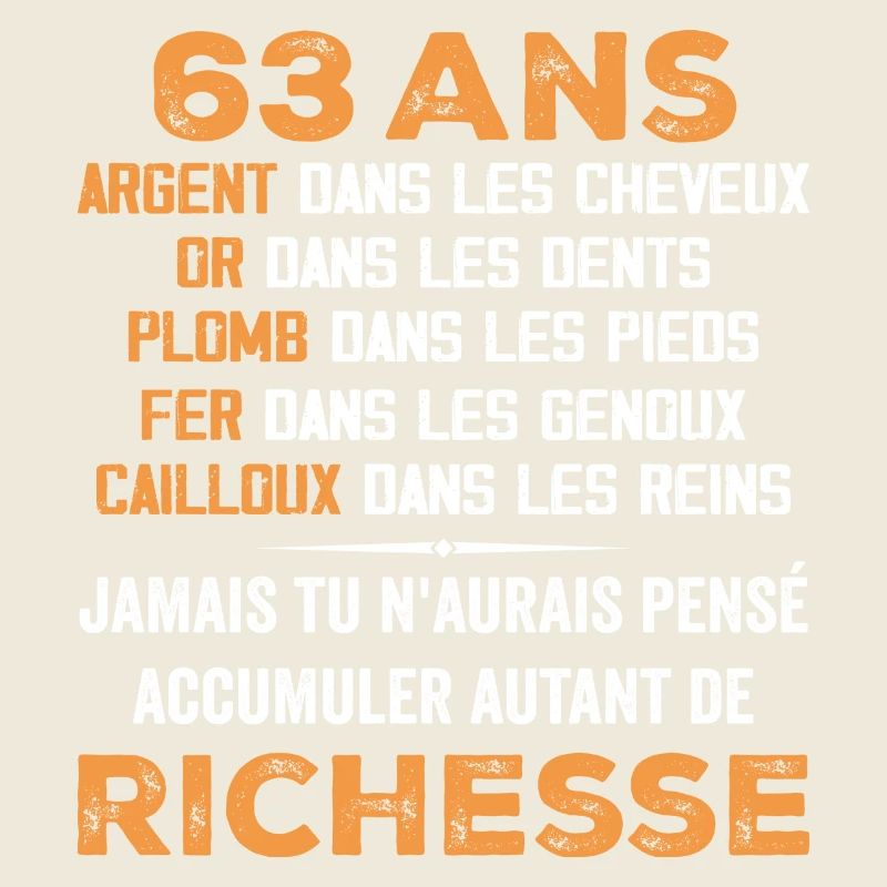 63 Years Old Funny Birthday Gift 63 Years Old Gift