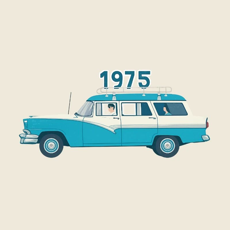 1975 Oldtimer mit Holzdach