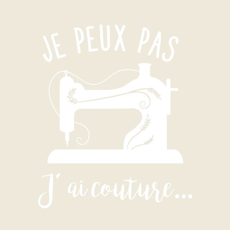 Je peux pas- j'ai couture WHITE