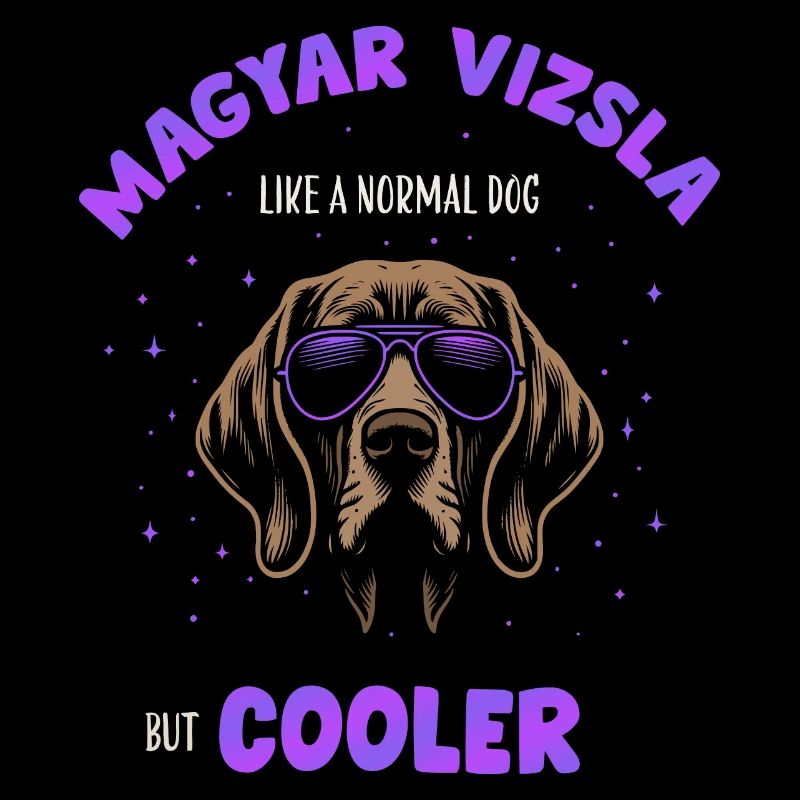 Magyar Vizsla - comme un chien normal mais plus cool lila