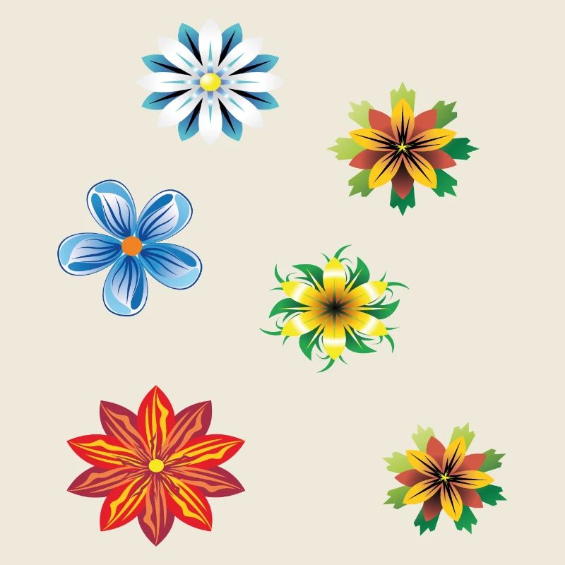 Fantasy of flowers