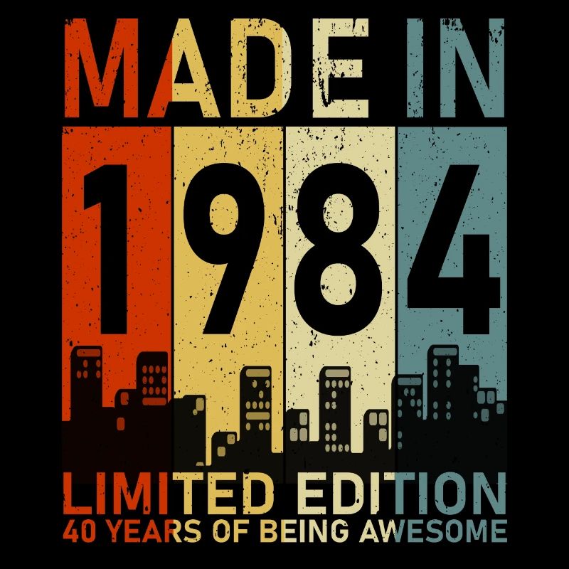 1984 Geburtstag: Legendäres Retro-Geschenk