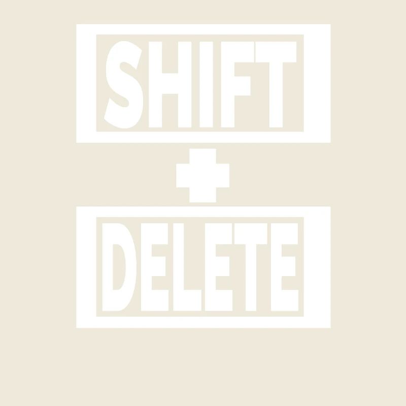SHIFT+ENTF Tastatur Lebensstil