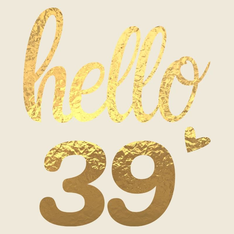 Hello 39 doré