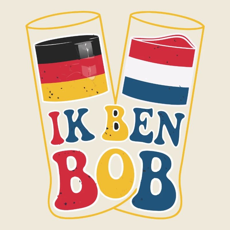 Je suis BOB avec le drapeau néerlandais