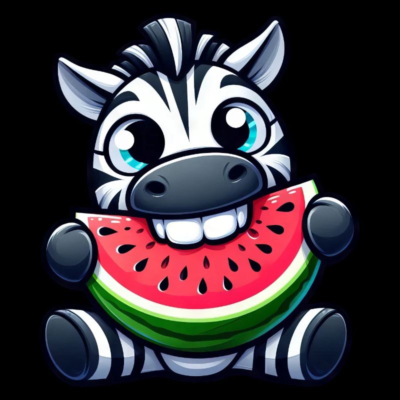 Süßes Zebra Melone Wassermelone