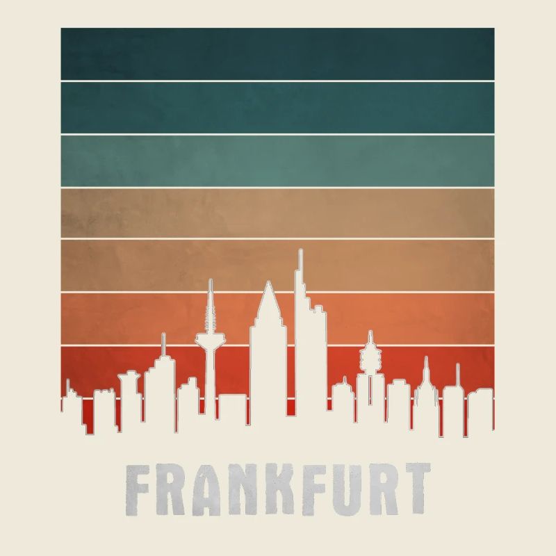 Retro Cities Frankfurt Sunset01