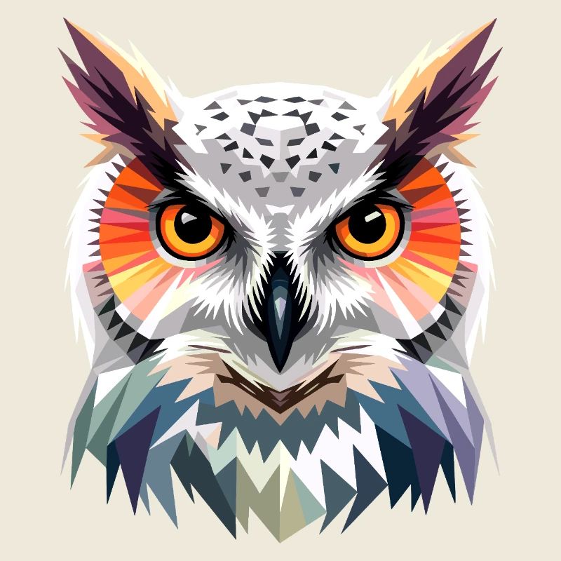 Schneeeule Weiße Eule Kauz Uhu Owl Schnee Eulen