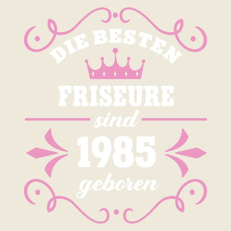 Anniversaire de coiffeur 1985 Coiffeur vintage