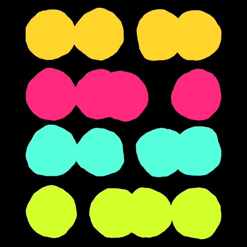 Colourful Abstract Circle Pattern - Fun & Vibrant