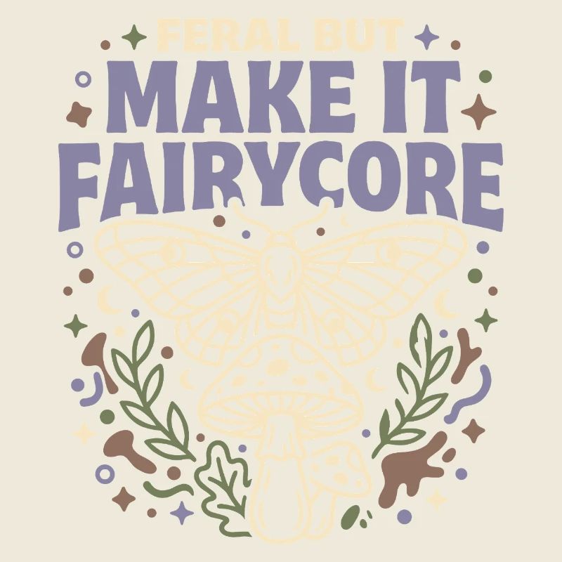 Don de Fée Forêt de Fées Champignons du Fairycore